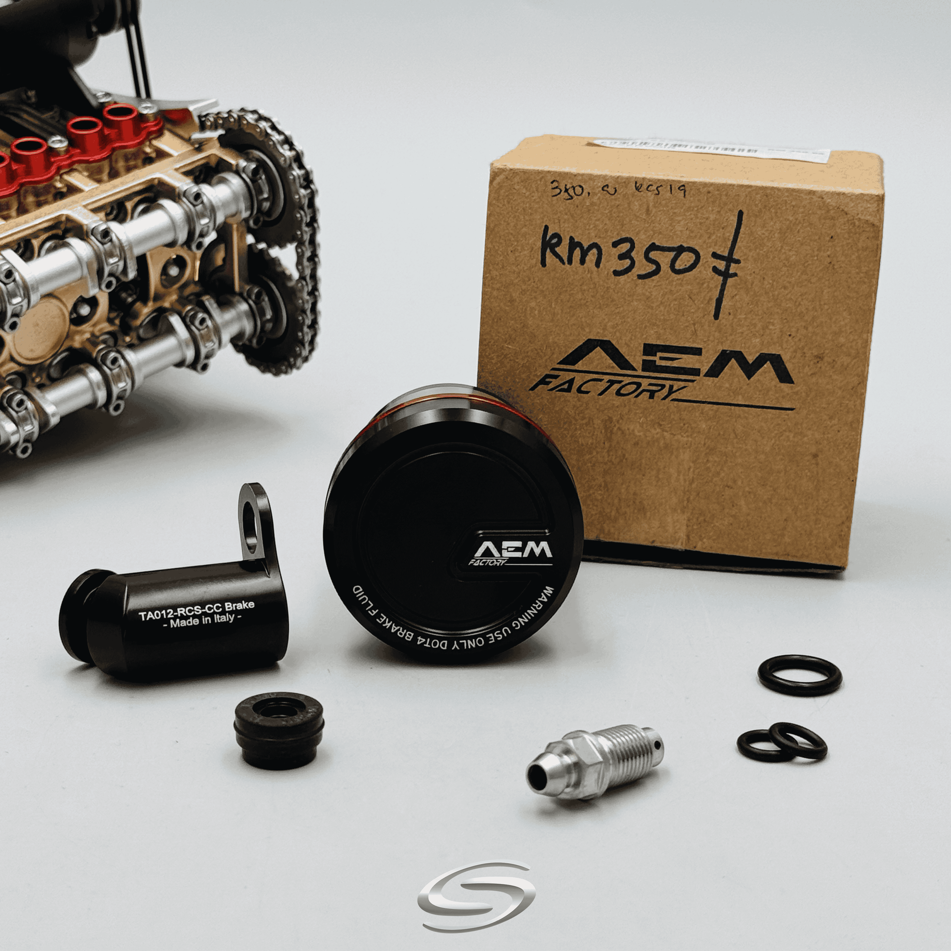 Titanium Brake Fluid Reservoir